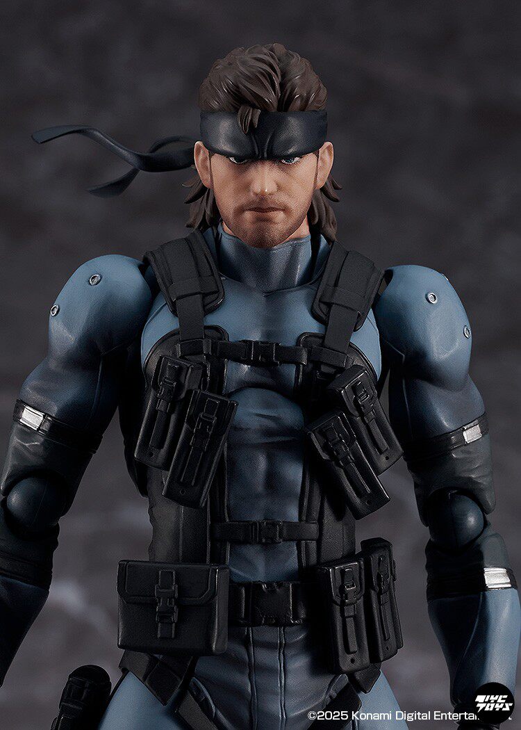 GSC figma Metal Gear Solid 2: Solid Snake (Upgraded Version)