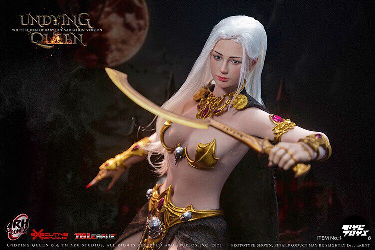 TBLeague "Immortal Queen" 1:6 Scale Female Action Figure (PL2025-229) — With Articulated Eyes