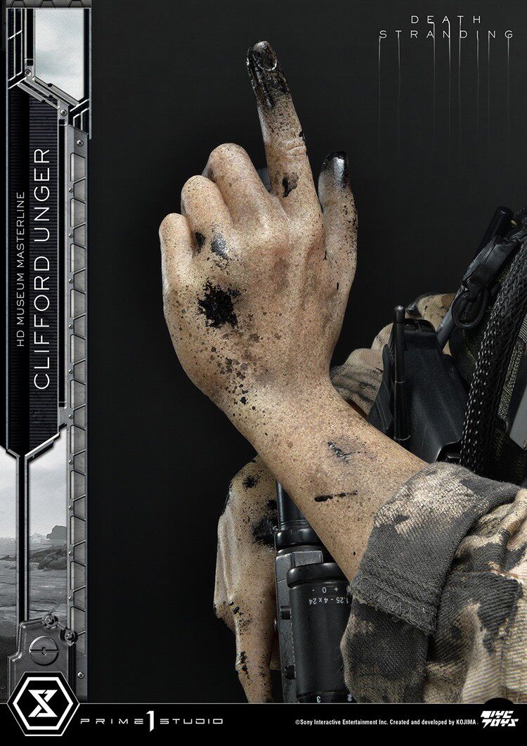 P1S (Prime 1 Studio) 1/2 Scale Statue: Death Stranding — Clifford (Mads Mikkelsen)
