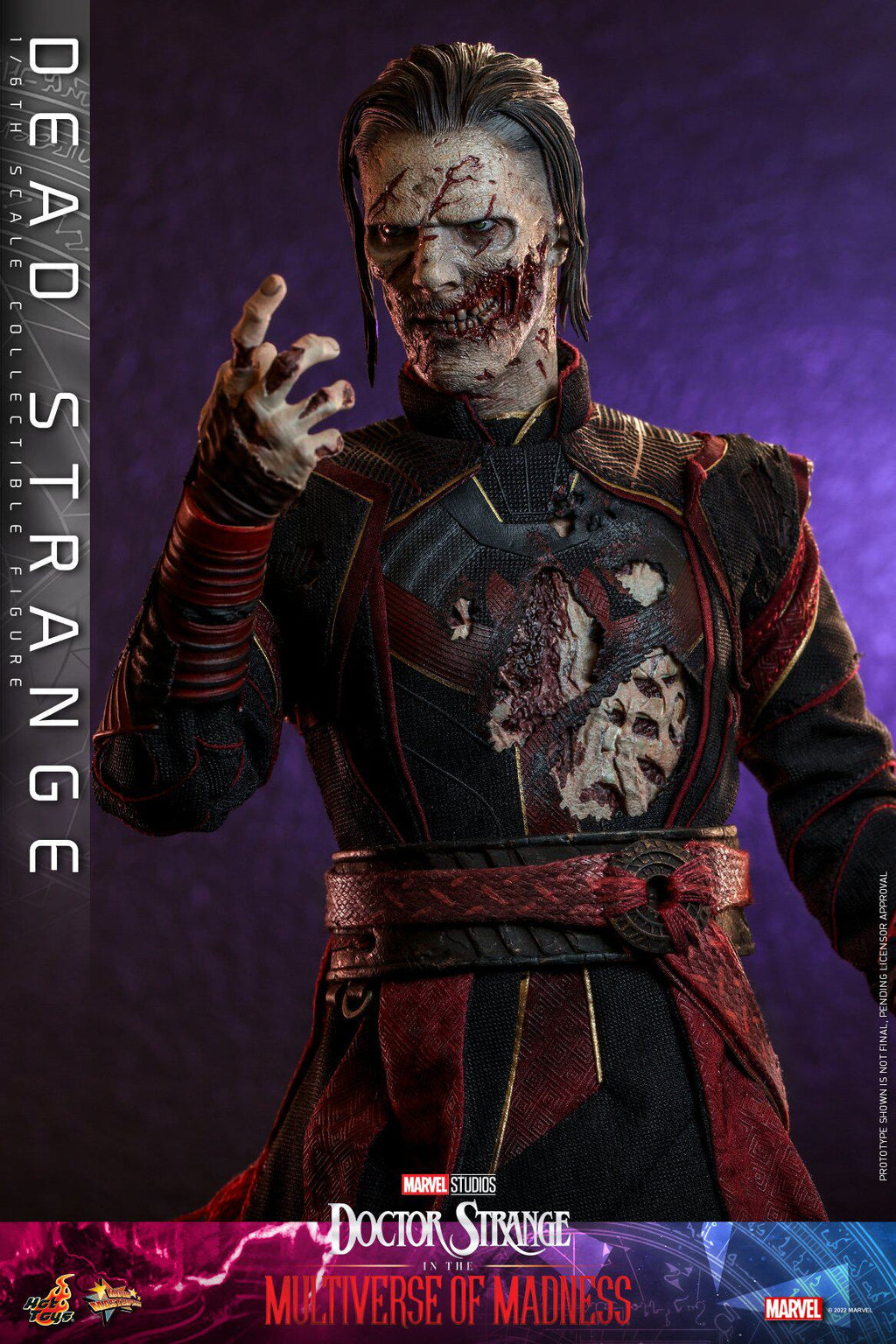 HOTTOYS HT 1/6 Doctor Strange 2: Dead Doctor Action Figure MMS654