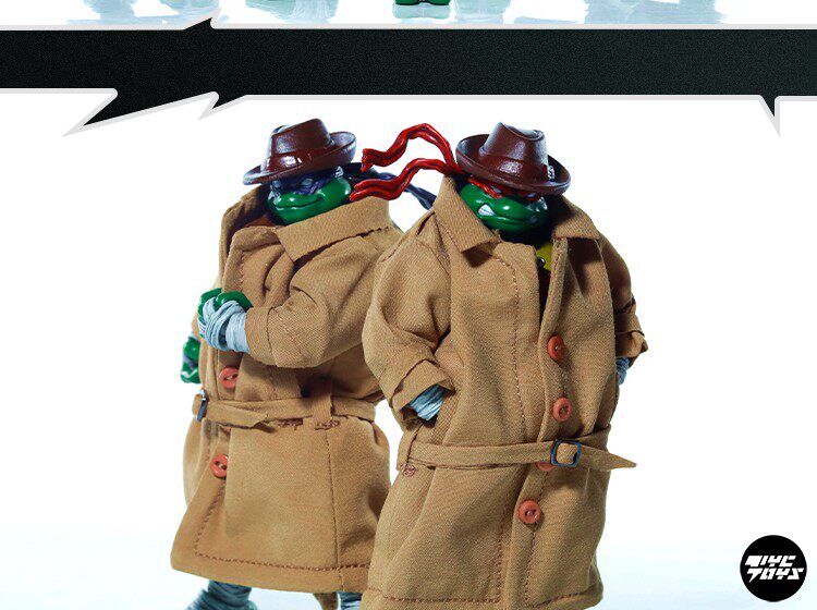 Jingling Forging: Dark Source Ninja Turtles 1/18 Scale Figure Coat Accessories (Figures Not Included)