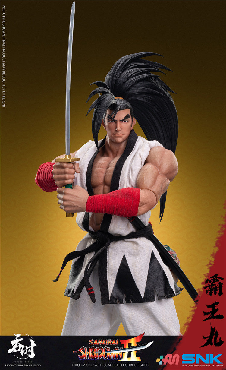 Officially Licensed SNK 1/6 Scale Samurai Shodown Haohmaru Hell Transformation Articulated Figure