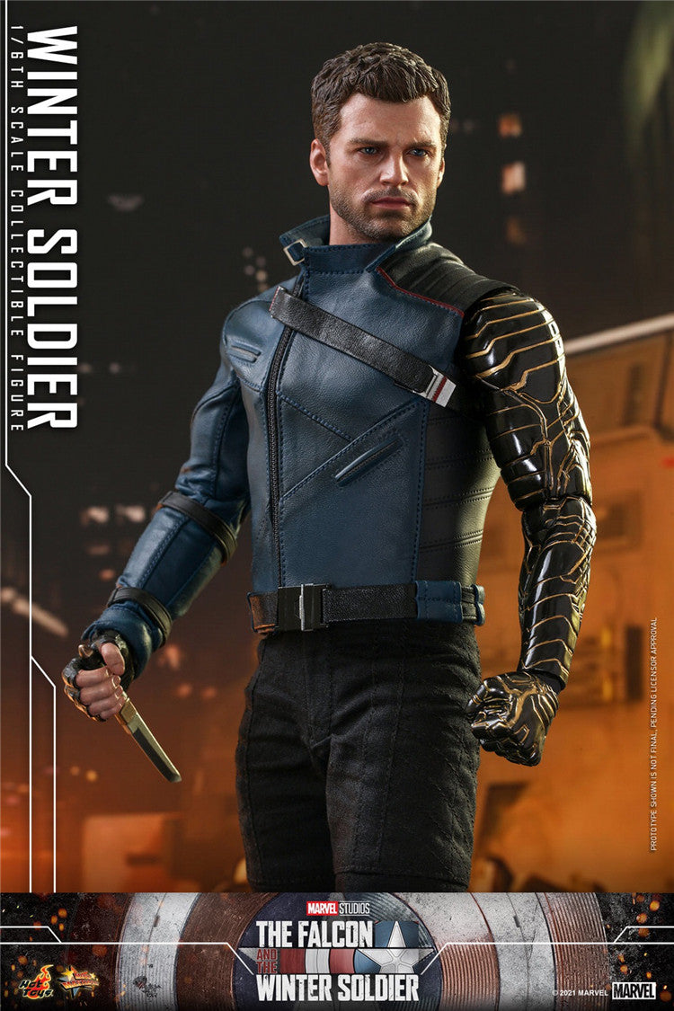 HOTTOYS 1/6 Falcon & Winter Soldier Bucky Bucky Winter Soldier Figure TMS039