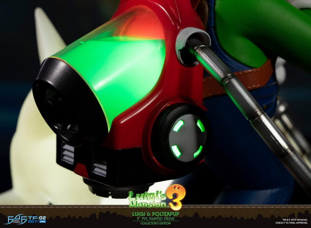 First 4 Figures 9-inch Luigi and Ghost Dogs, Haunted House 3, Luigi's Mansion 3 Figures, LM03CO