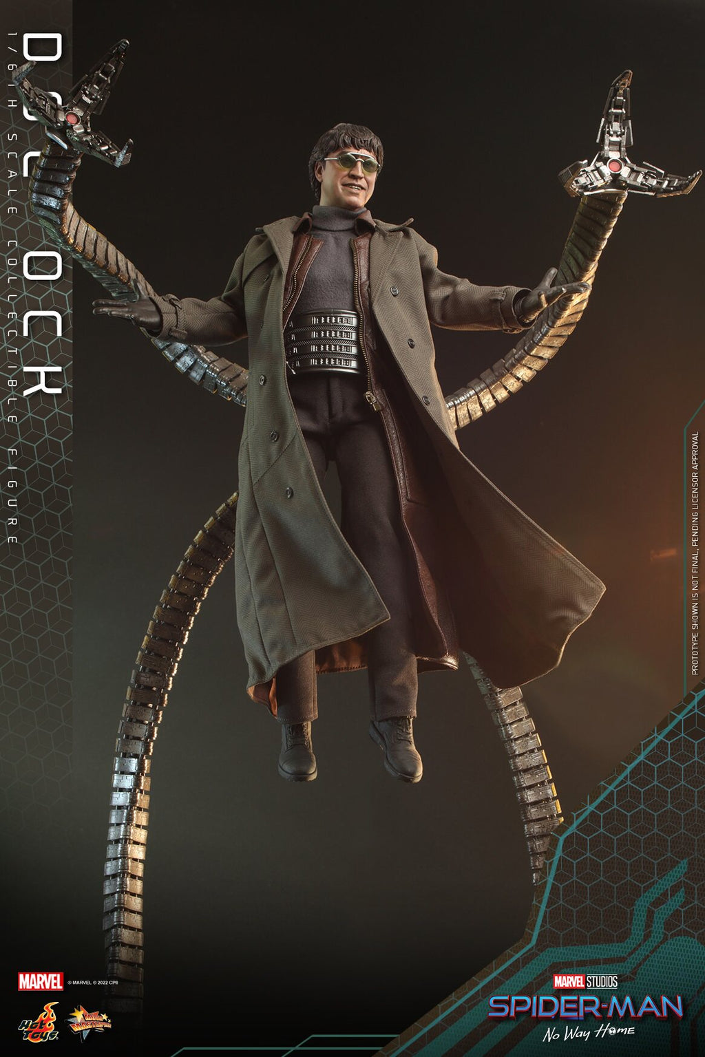 HOTTOYS 1/6 Spider-Man: No Return - Doctor Octopus Action Figure MMS633 Deluxe Edition