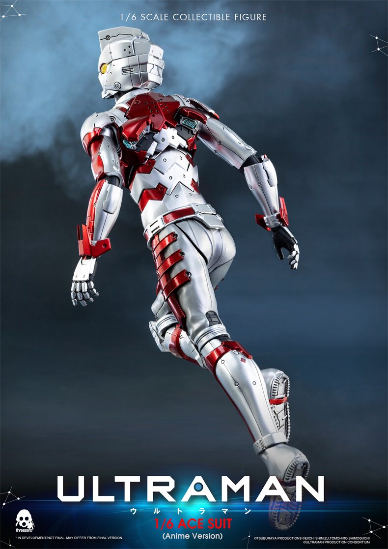 Threezero 3A 1/6 Ultraman Ace Anime Version Articulated Figure 3Z0131
