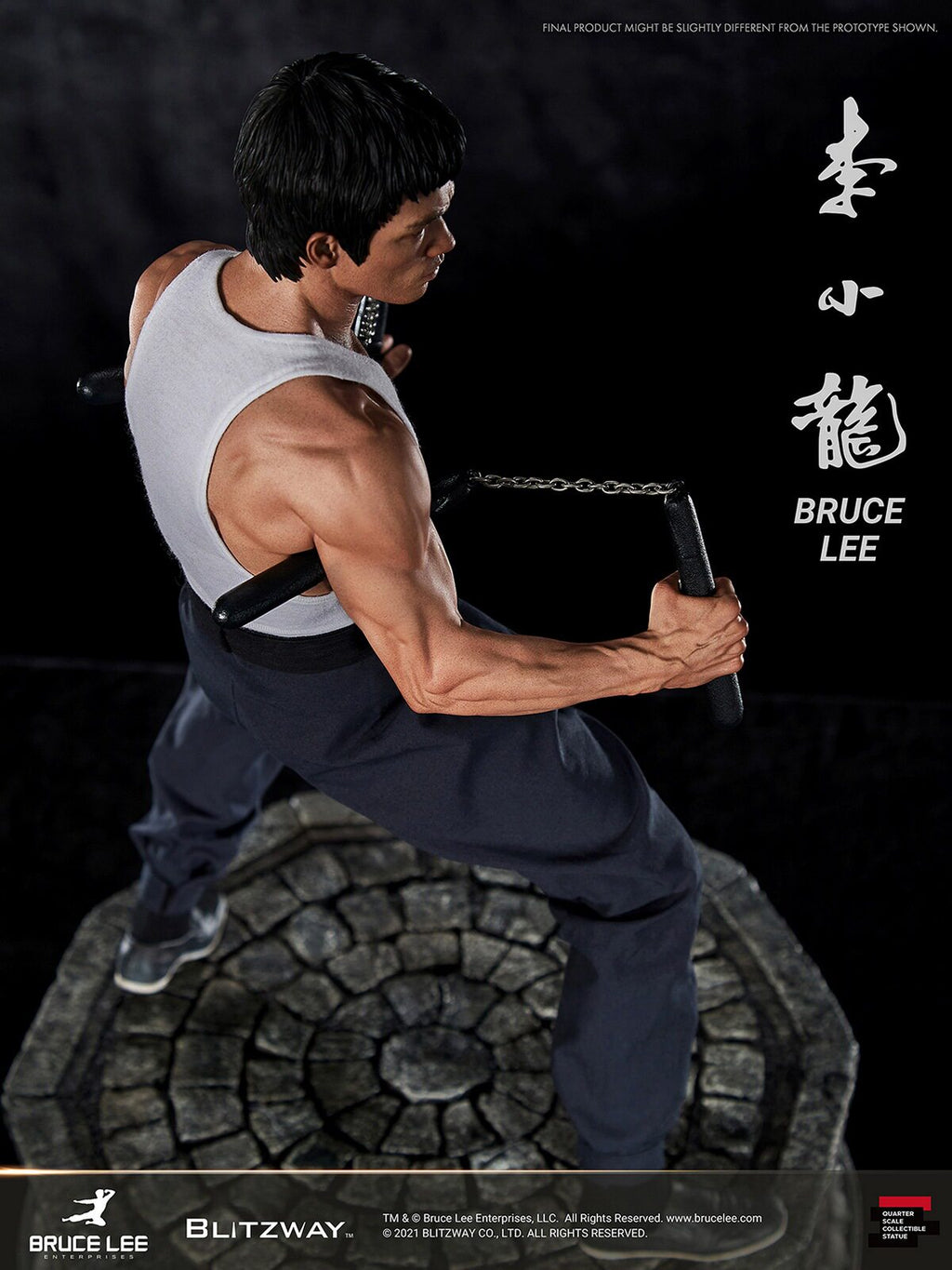 Blitzway 1/4 Bruce Lee Statue, 4th Edition, BW-SS-20901