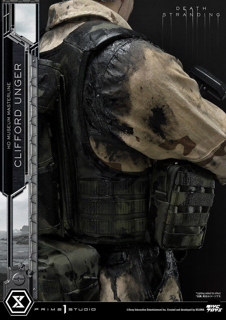 P1S (Prime 1 Studio) 1/2 Scale Statue: Death Stranding — Clifford (Mads Mikkelsen)
