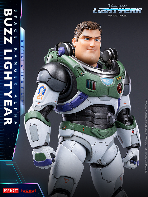 POPMARTGONG Resonance Lightyear Story Buzz Lightyear Alloy Articulated Figure