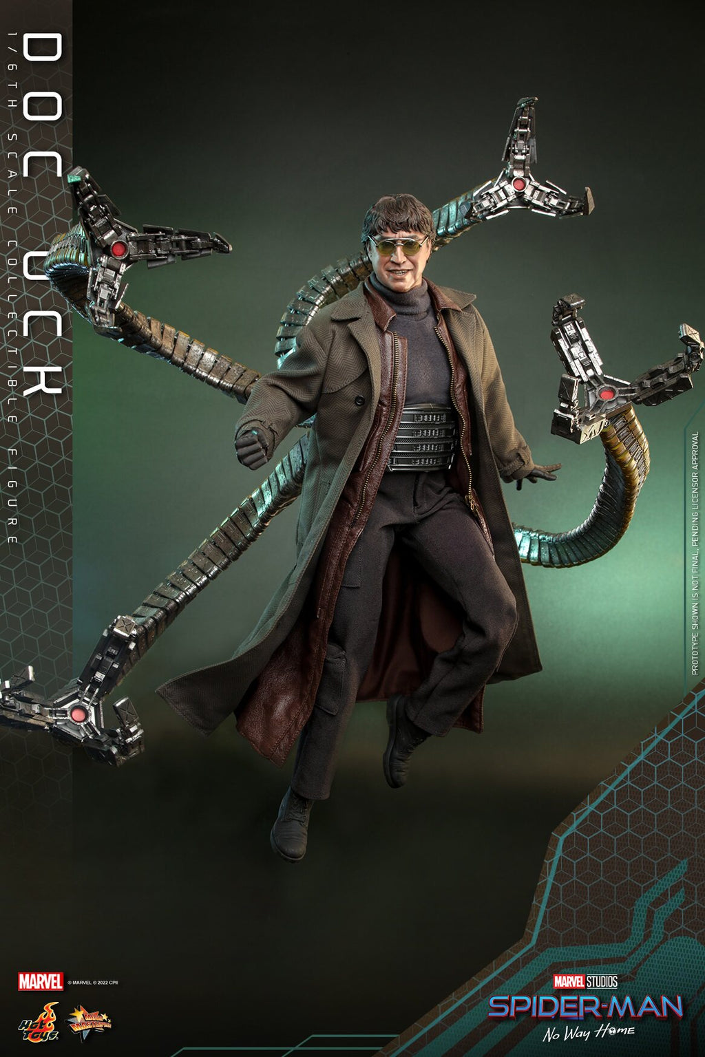 HOTTOYS 1/6 Spider-Man: No Return - Doctor Octopus Action Figure MMS633 Deluxe Edition