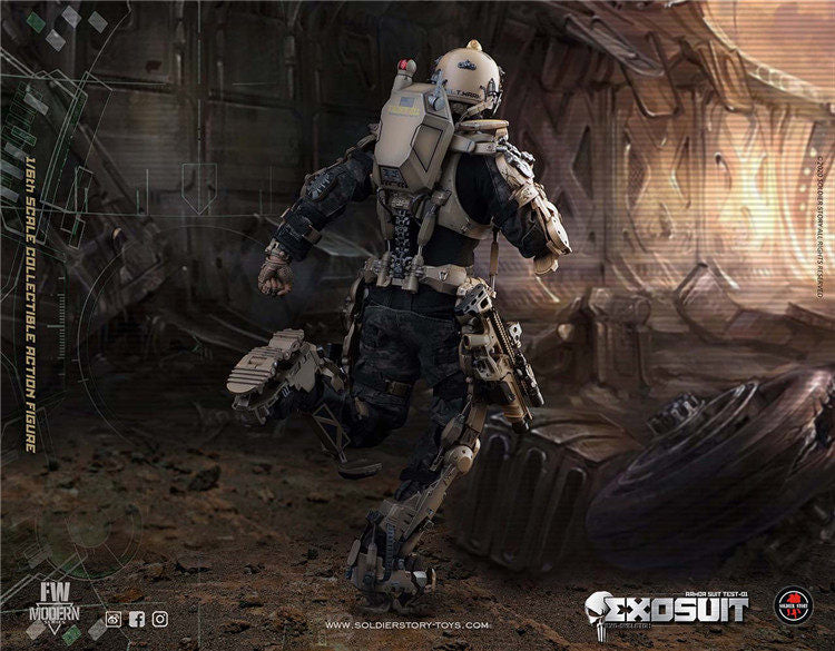 SoldierStory 1/6 Individual Exoskeleton Armor Suit Edge of Tomorrow Soldier Doll SS122