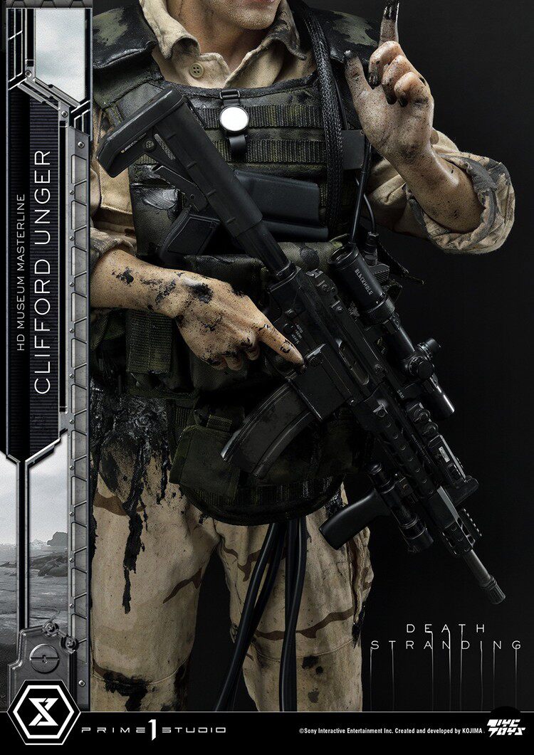 P1S (Prime 1 Studio) 1/2 Scale Statue: Death Stranding — Clifford (Mads Mikkelsen)