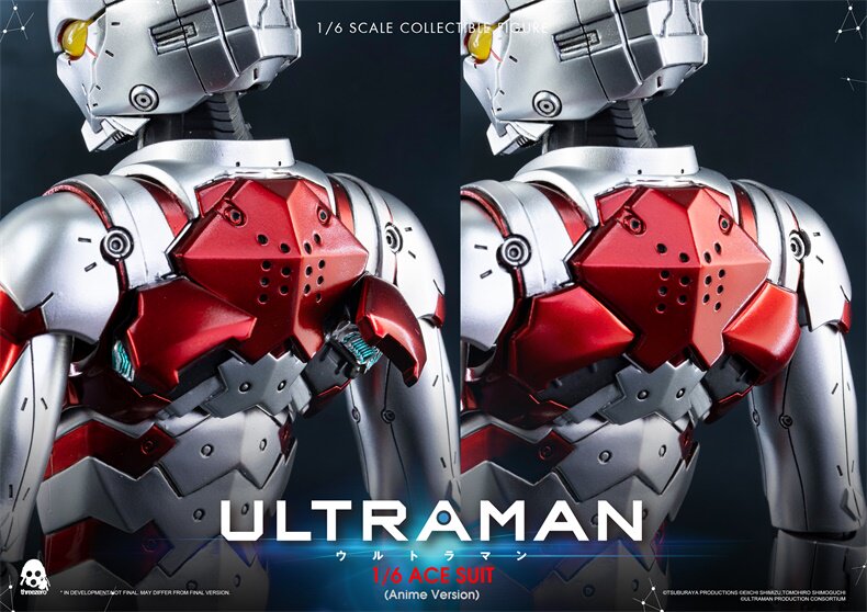Threezero 3A 1/6 Ultraman Ace Anime Version Articulated Figure 3Z0131