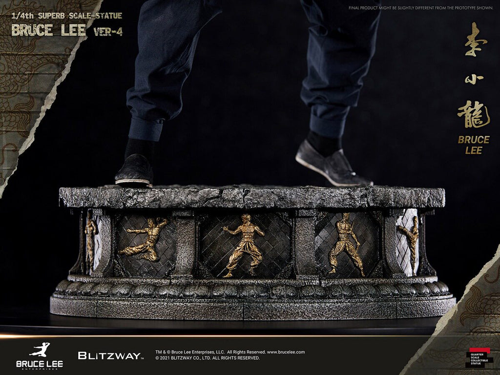 Blitzway 1/4 Bruce Lee Statue, 4th Edition, BW-SS-20901