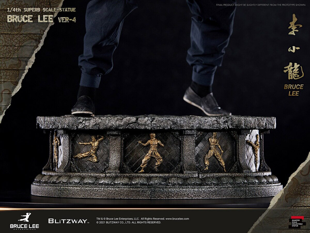 Blitzway 1/4 Bruce Lee Statue, 4th Edition, BW-SS-20901
