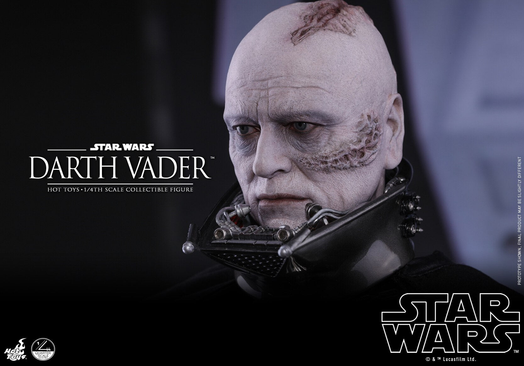 HOTTOYS HT 1/4 Star Wars Episode VI Darth Vader Action Figure QS013