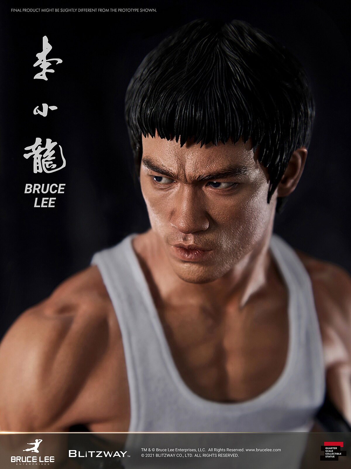 Blitzway 1/4 Bruce Lee Statue, 4th Edition, BW-SS-20901