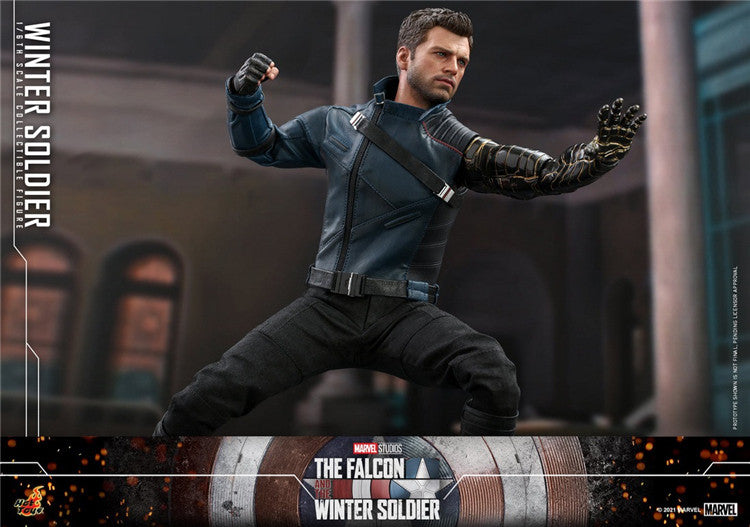 HOTTOYS 1/6 Falcon & Winter Soldier Bucky Bucky Winter Soldier Figure TMS039