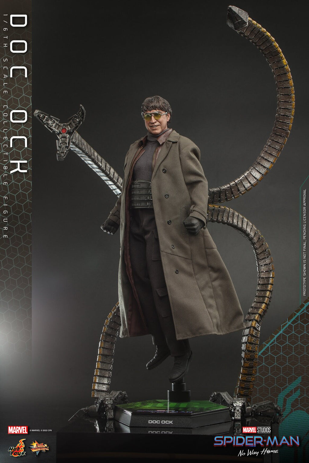 HOTTOYS 1/6 Spider-Man: No Return - Doctor Octopus Action Figure MMS633 Deluxe Edition