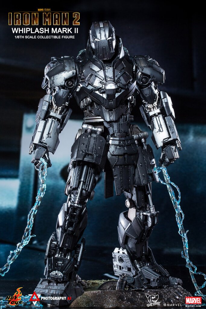 HOTTOYS HT 1/6 MMS237D06 Iron Man 2 Whip Lock 2.0 Death Whip Whip Alloy Die-cast Action Figure