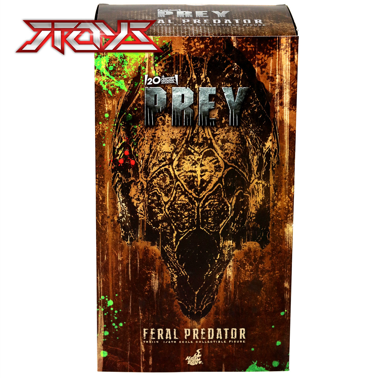 HT TMS114 Predator Furious Bone Face Action Figure