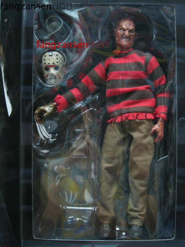 Freddy vs. Jason — Freddy (Sideshow 12-inch Articulated Figure) — A Nightmare on Elm Street