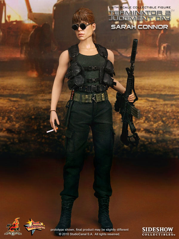 HOTTOYS HT 1/6 T1000 Terminator 2 Sarah Connor Regular Edition Action Figure