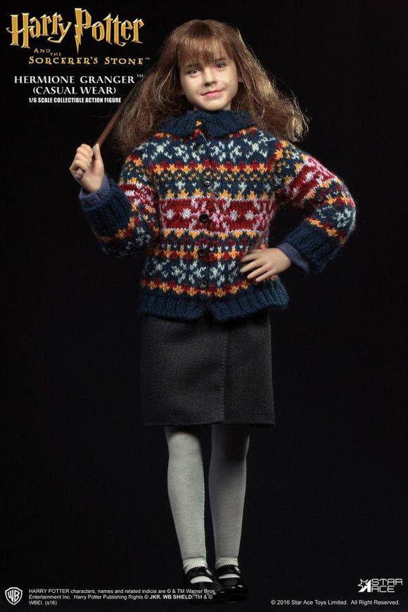 STAR ACE TOYS 1/6 "Harry Potter"-Hermione Granger Girl in Casual Clothes Action Figure