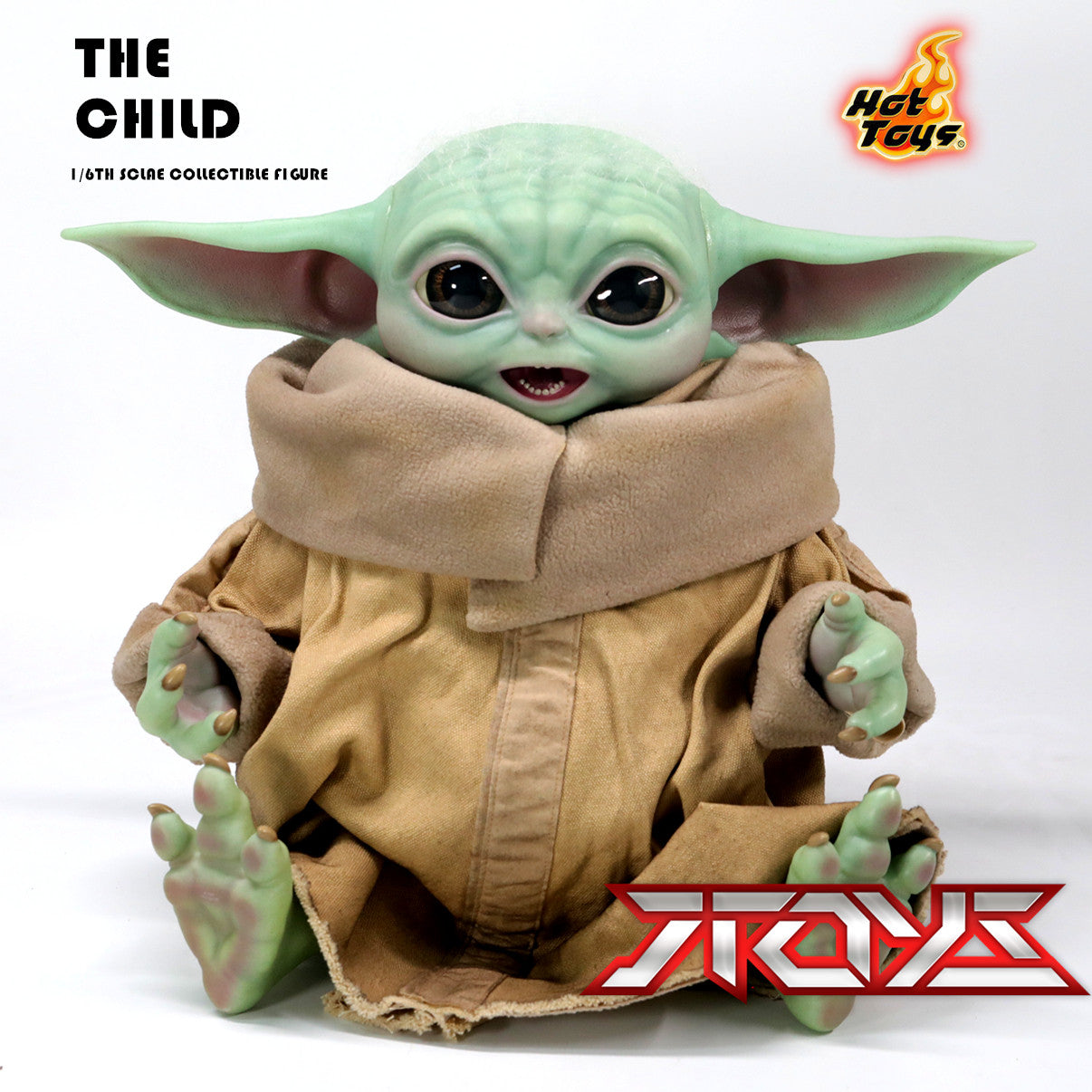 HT 1/1LMS013 Star Wars The Mandalorian Baby Yoda The Child Action Figure