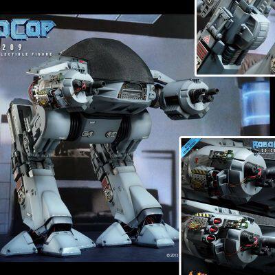 HOTTOYS MMS204  1/6 Armored Dragon RoboCop ED209 Action Figure