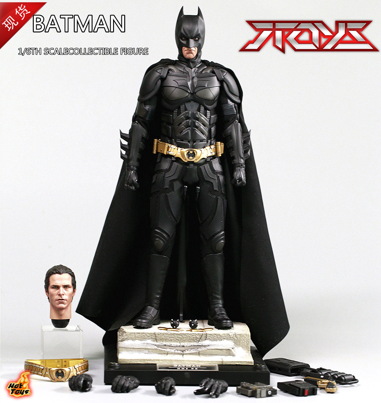 HotToys HT 1/6 DX12 Batman The Dark Knight Rises Batman Wayne  action figures