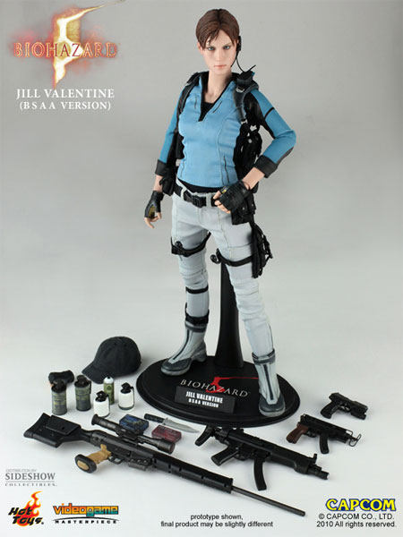 HOTTOS HT Resident Evil 5 1/6 JILL 1.0 JILL BASS action figure