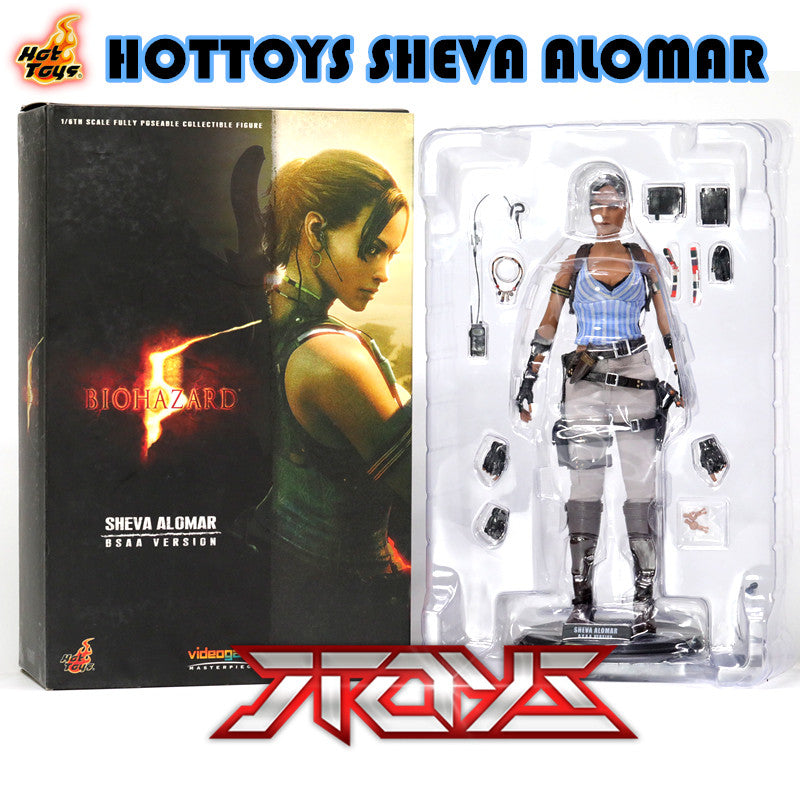 HT HOTTOYS 1/6 Sheva Resident Evil 5 BIOHAZARD 5 Heroine Boss Action Figure