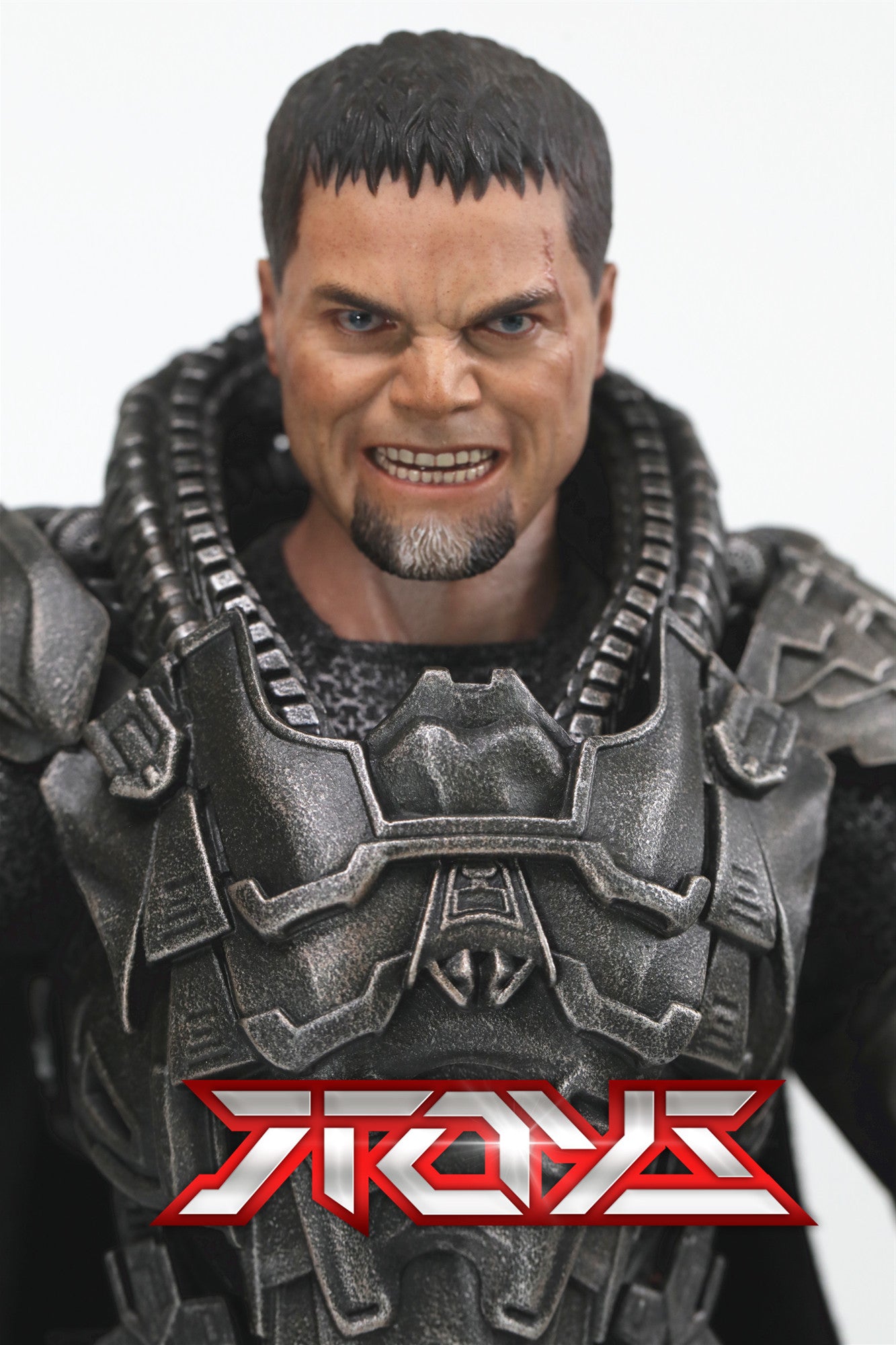 HOTTOYS HT MMS216 1/6 Superman Man of Steel General Zozord Villain Action Figure