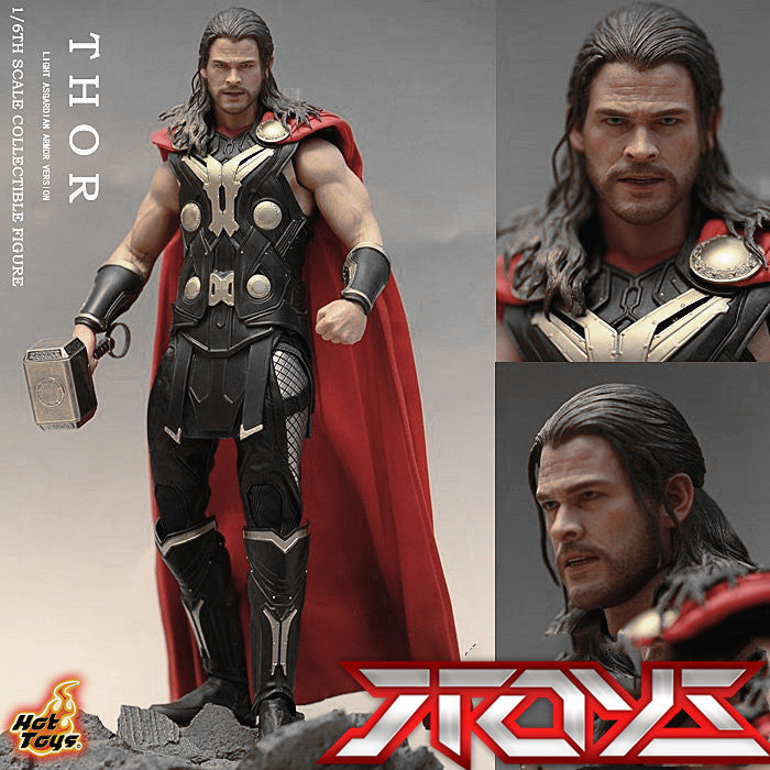 HotToys HT MMS225 Thor 3.0 Light Armor Limited Edition 1/6 Avengers Action Figure