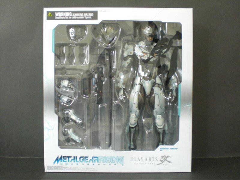 Metal Gear Rising: Revengeance — PLAY ARTS Kai "White Raiden" Action Figure (Limited Edition)