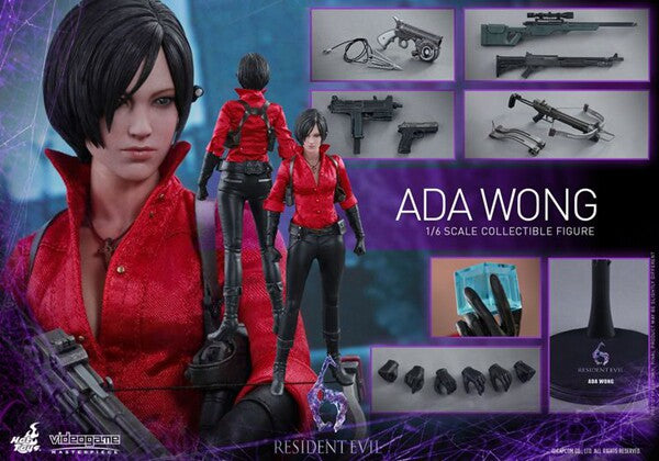 HOTTOYS HT 1/6 VGM21 Resident Evil 6 Ada Wong 2.0 movable figure