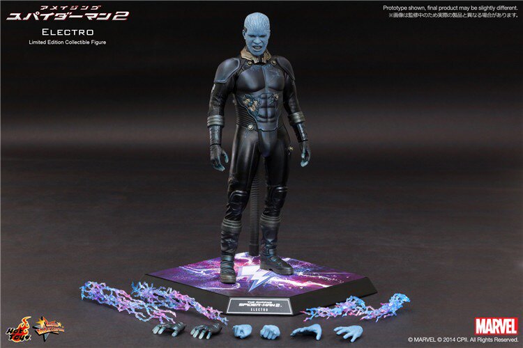 HT 1/6 MMS246 The Amazing Spider-Man 2 Electro Action Figure