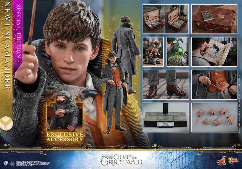 Hottoys1/6 Fantastic Beasts 2: The Crimes of Grindelwald Special Edition Figure MMS512 Action Figure