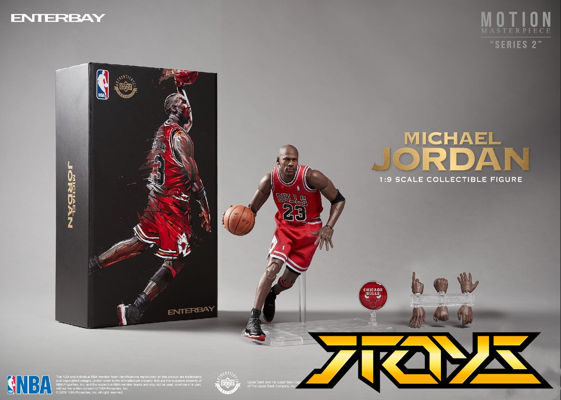 ENTERBAY EB 1/9 Michael AJ Jordan action figure