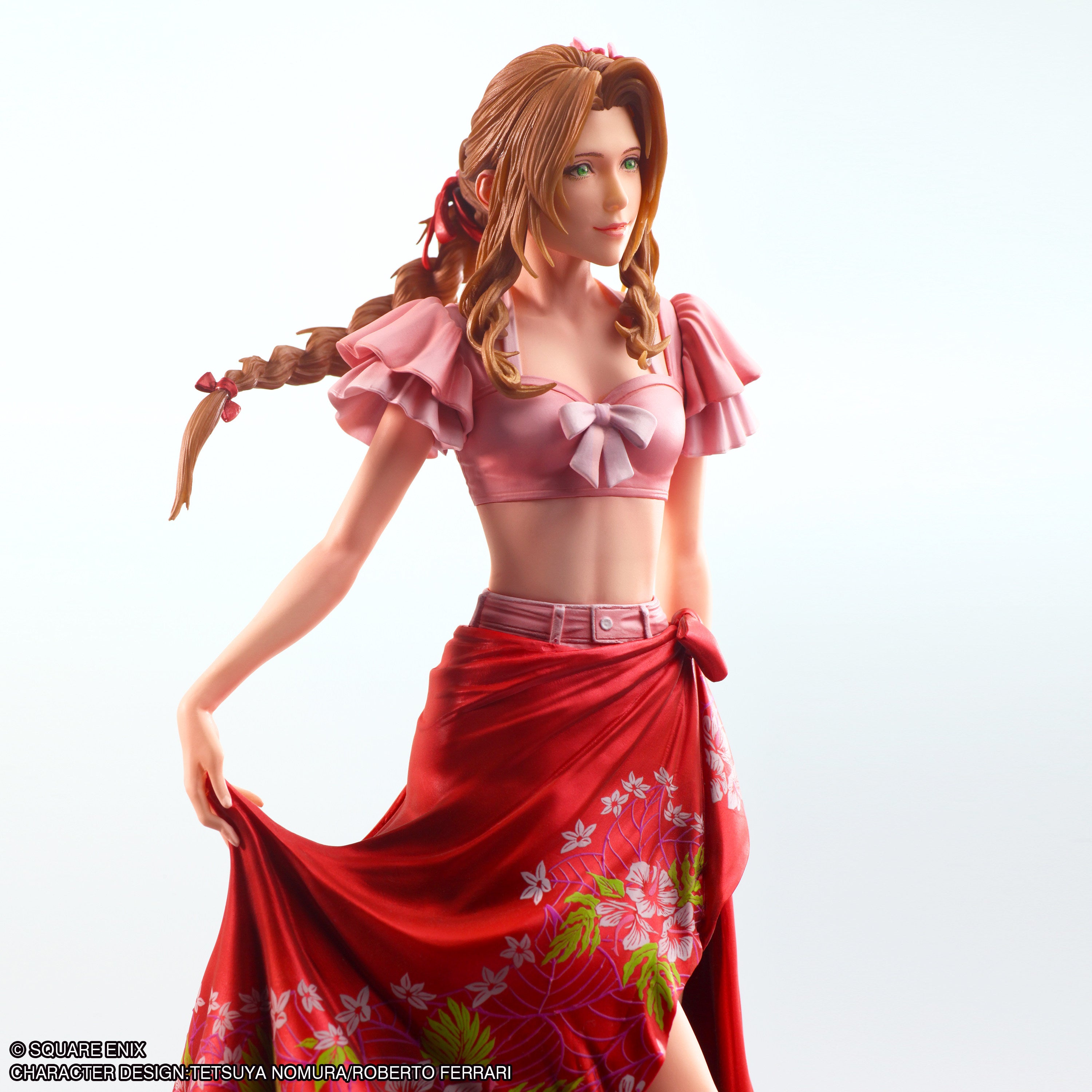 SE STATIC ARTS: Final Fantasy VII Rebirth — Aerith (Swimsuit Ver.) Licensed Version