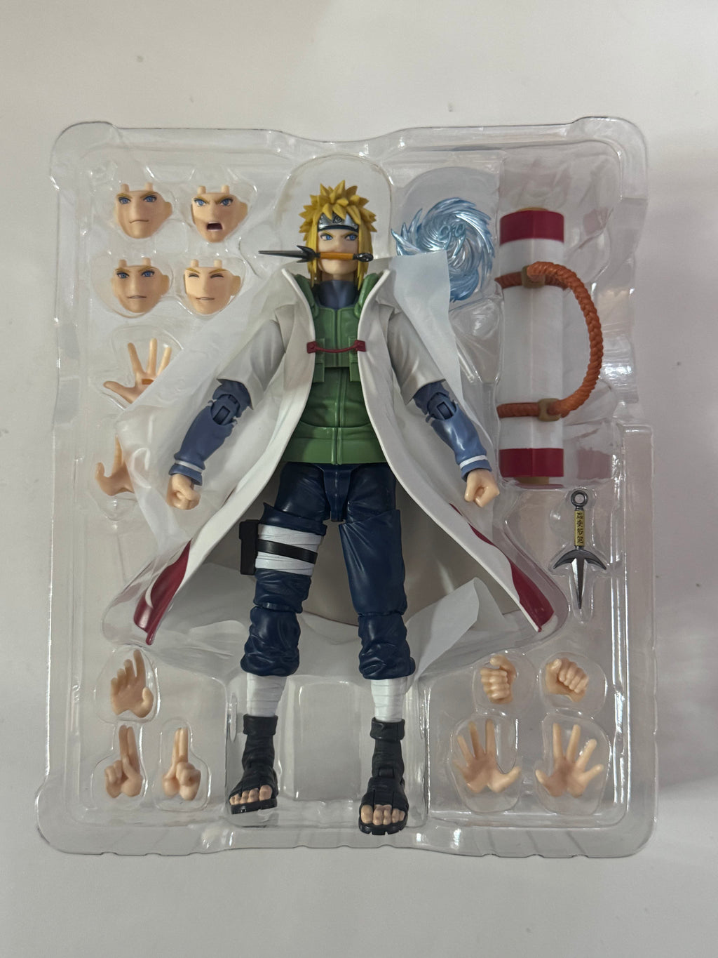Bandai SHF Namikaze Minato Naruto Shippuden The Fourth Hokage Naruto 99  Action figures