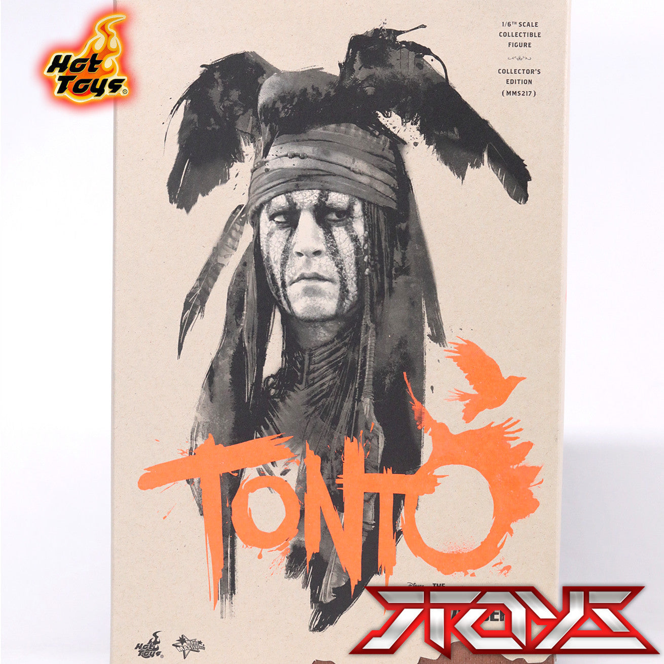HT 1/6 MMS217 Lone Ranger Tonto Johnny Depp action figure