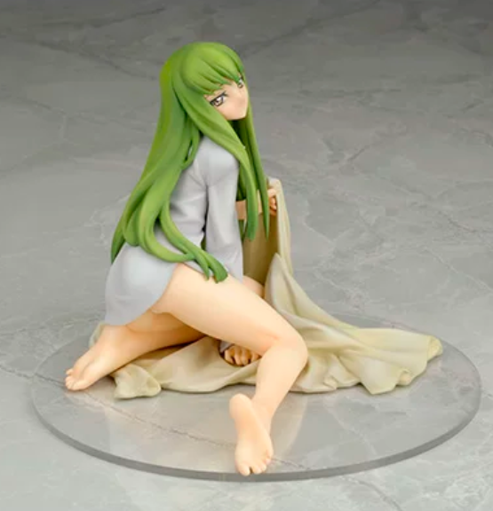 Alpha Omega Code Geass: Lelouch of the Rebellion - C.C. (Yukata/Sleepwear Ver.) 1/8 Scale Figure (Japanese Version)