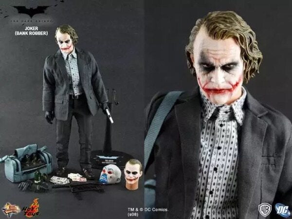 HT HOTTOYS Robber Joker 1.0 Heath Ledger 1/6JOKER Non-DX11 DX01 Action Figure
