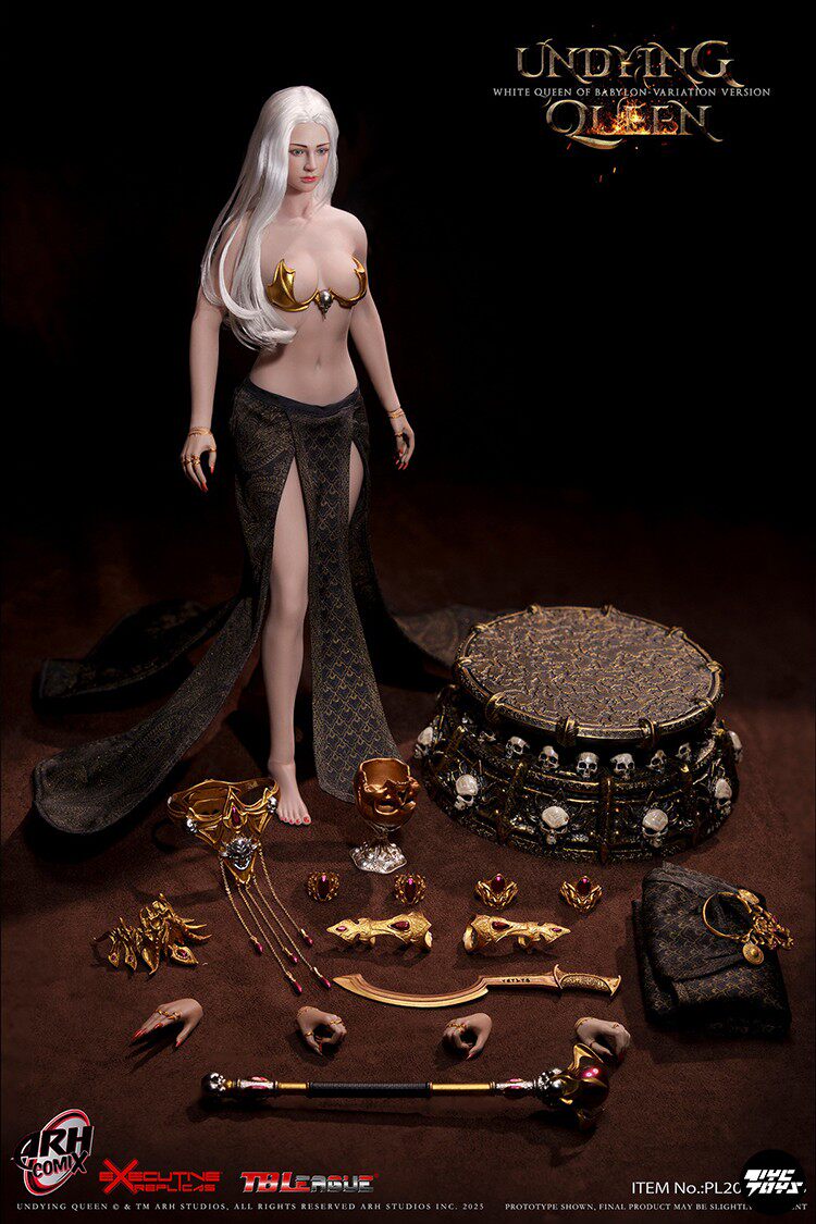 TBLeague "Immortal Queen" 1:6 Scale Female Action Figure (PL2025-229) — With Articulated Eyes