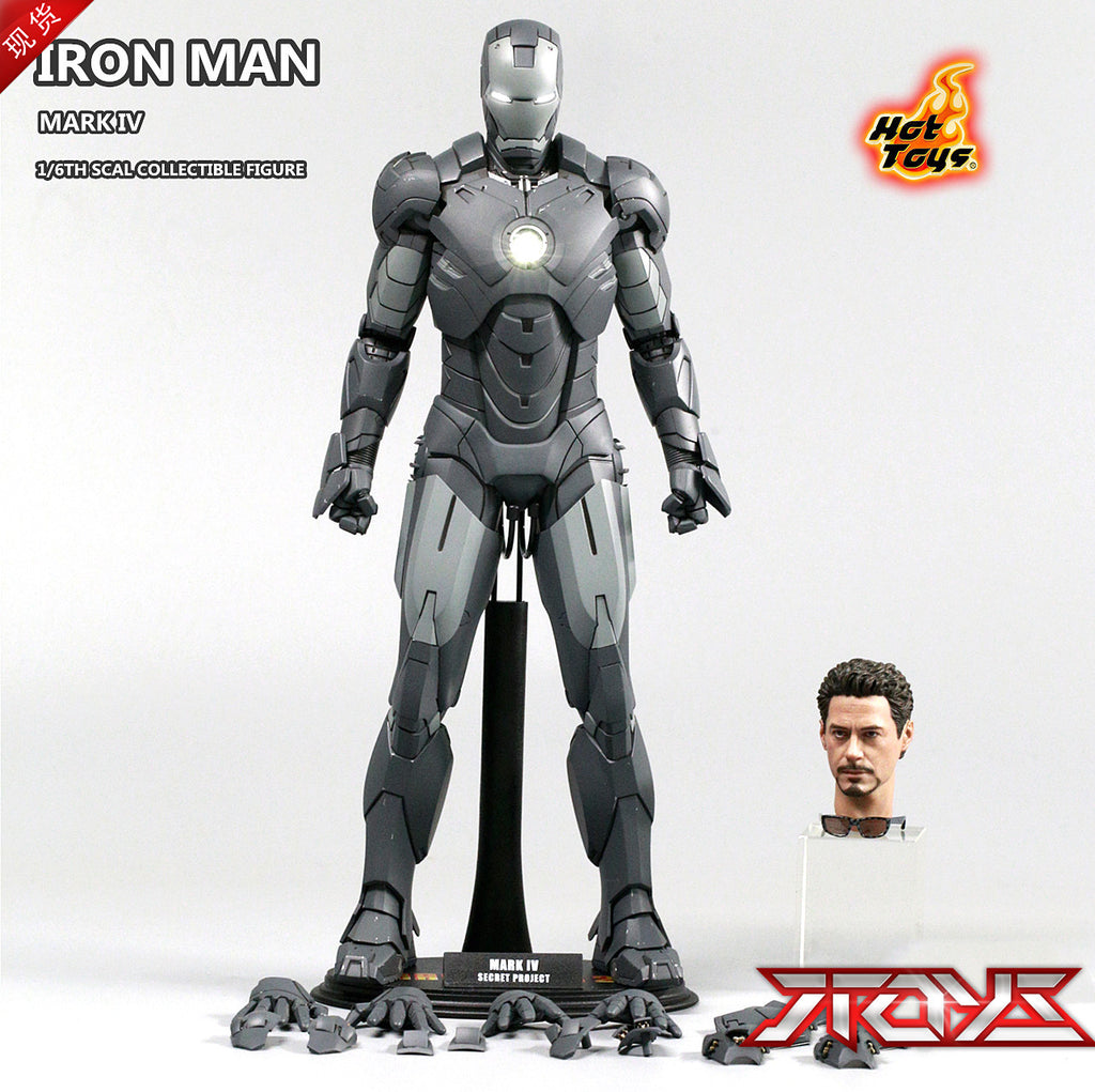 HT Hot Toys MK4 (Mark 4) 1/6 Scale – Gray Version (2011 Convention Exclusive) – MMS153 – Non-Diecast
