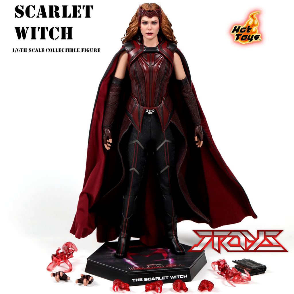 HT TMS036/037 Wanda and Vision Scarlet Witch 4.0 Vision 2.0 Action Figure