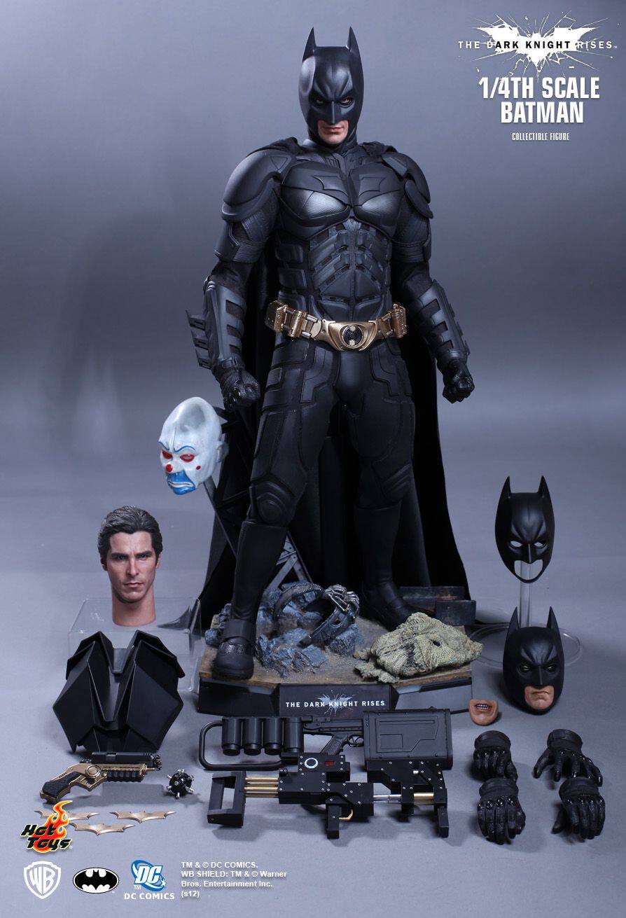 HotToys HT 1/4 Large Batman The Dark Knight Rises Deluxe Edition QS001 Action Figure