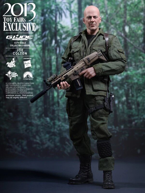 HOTTOYS HT MMS206 GI Joe 2 2013 Venue Joe Cole Bruce Action Figure